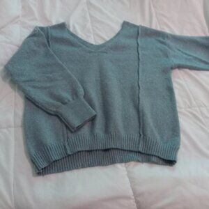 XL rue21 wide neckline off shoulder pullover sweater
